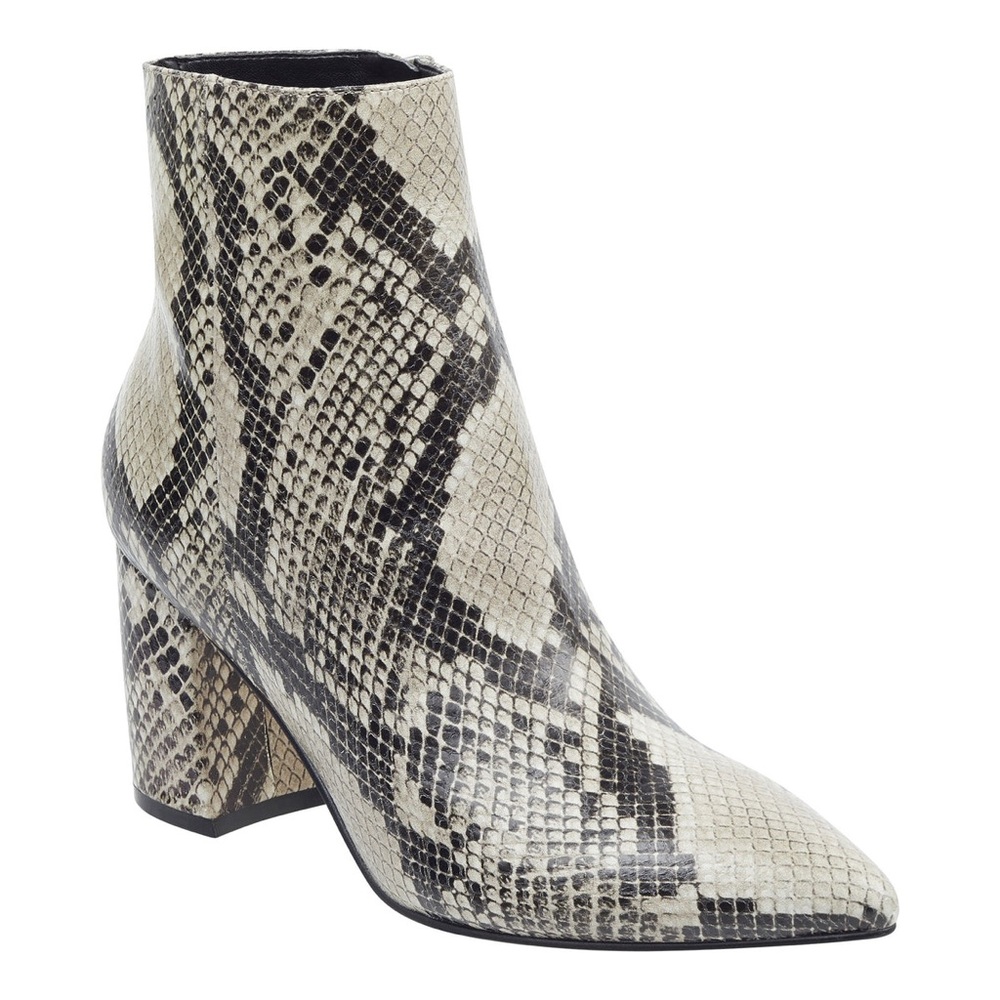 Marc Fischer Retire Bootie in Snakeskin